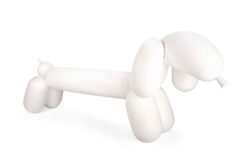 Fatboy Attackle Bench | Seats 2 adults | Sturdy & durable | Eye catching design | Easy to assemble, comes in 2 parts | indoor & outdoor | 100% recycled polyethylene (LDPE) | 195x55x77.5 cm - White - Image 1